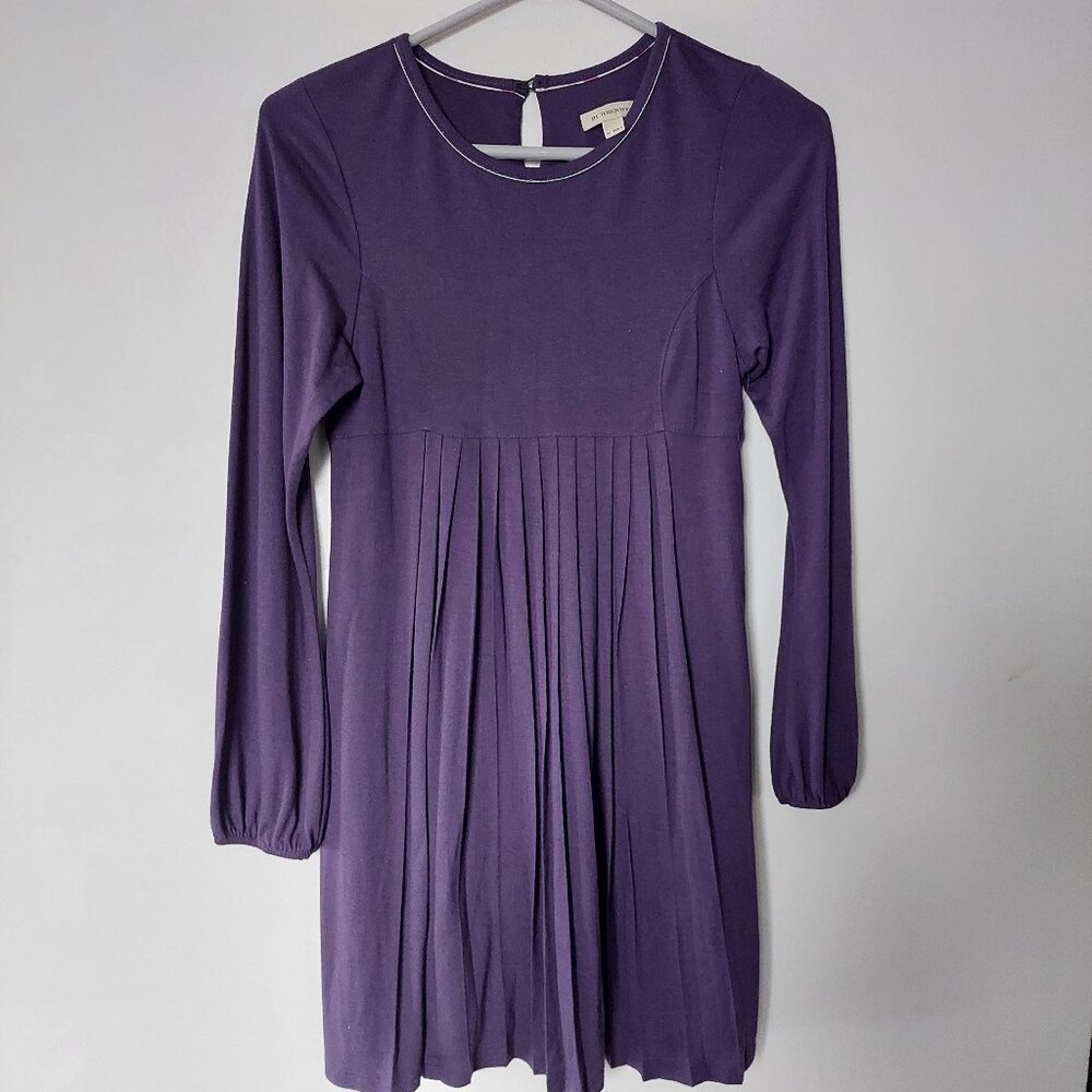 Burberry Girls Size 14-year 158cm Long-sleeve Pleated Prom Party Concert Dress